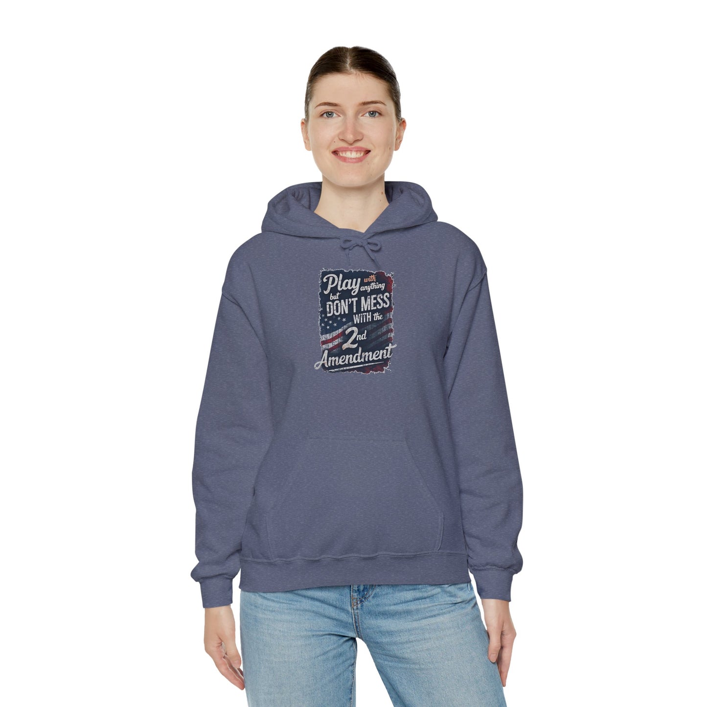 Don't Mess with the 2nd Amendment Patriotic Hoodie