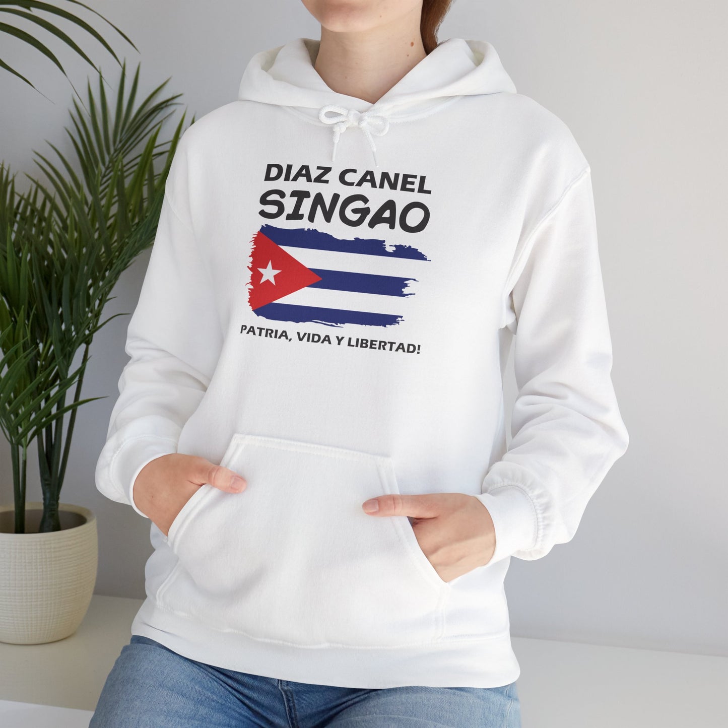 Díaz Canel Singao Patriótico Hoodie