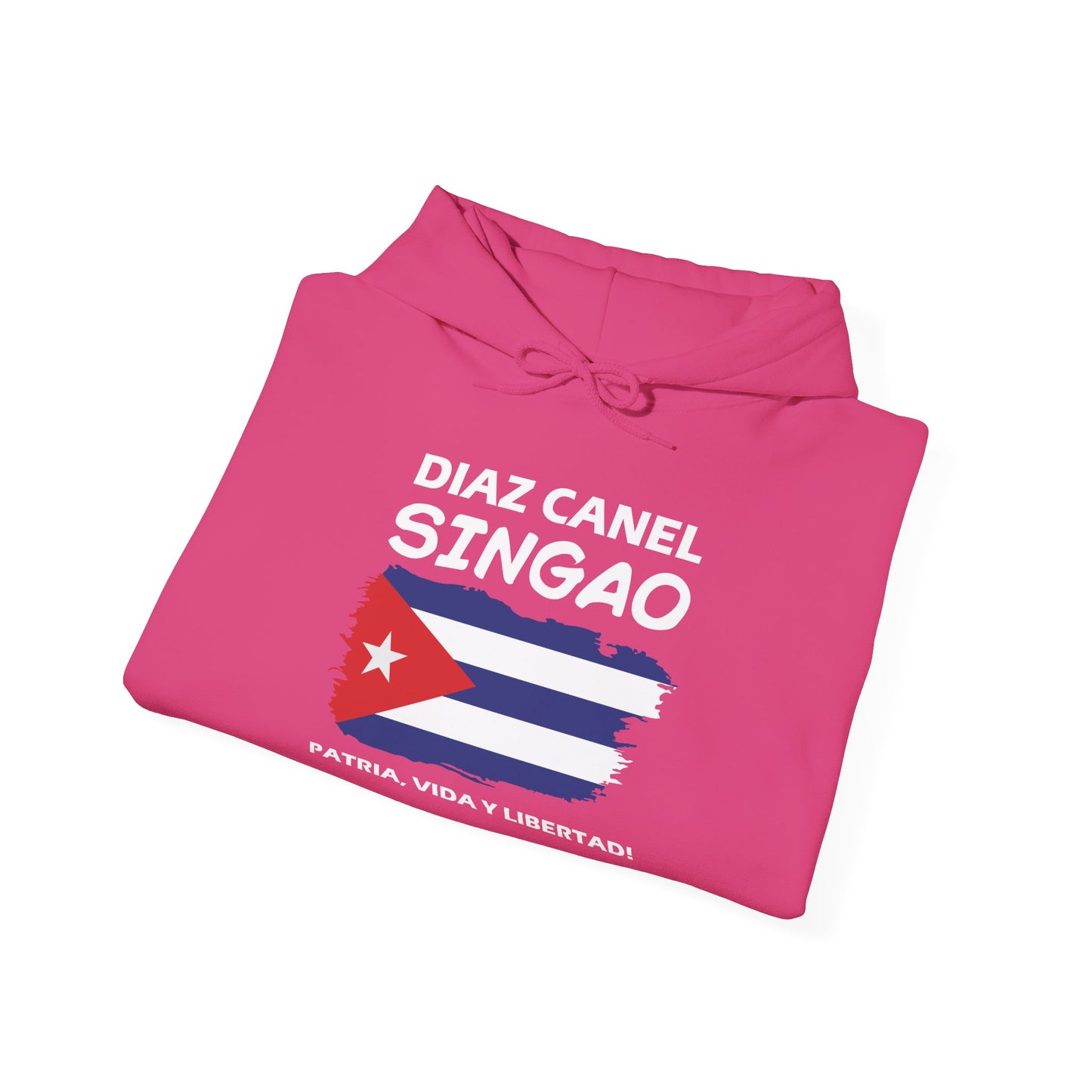 Díaz Canel Singao Patriótico Hoodie