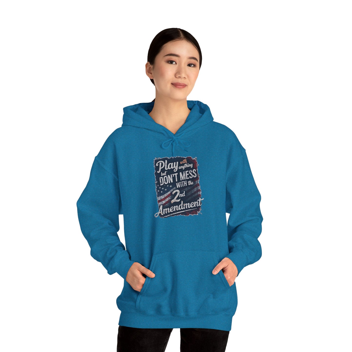 Don't Mess with the 2nd Amendment Patriotic Hoodie