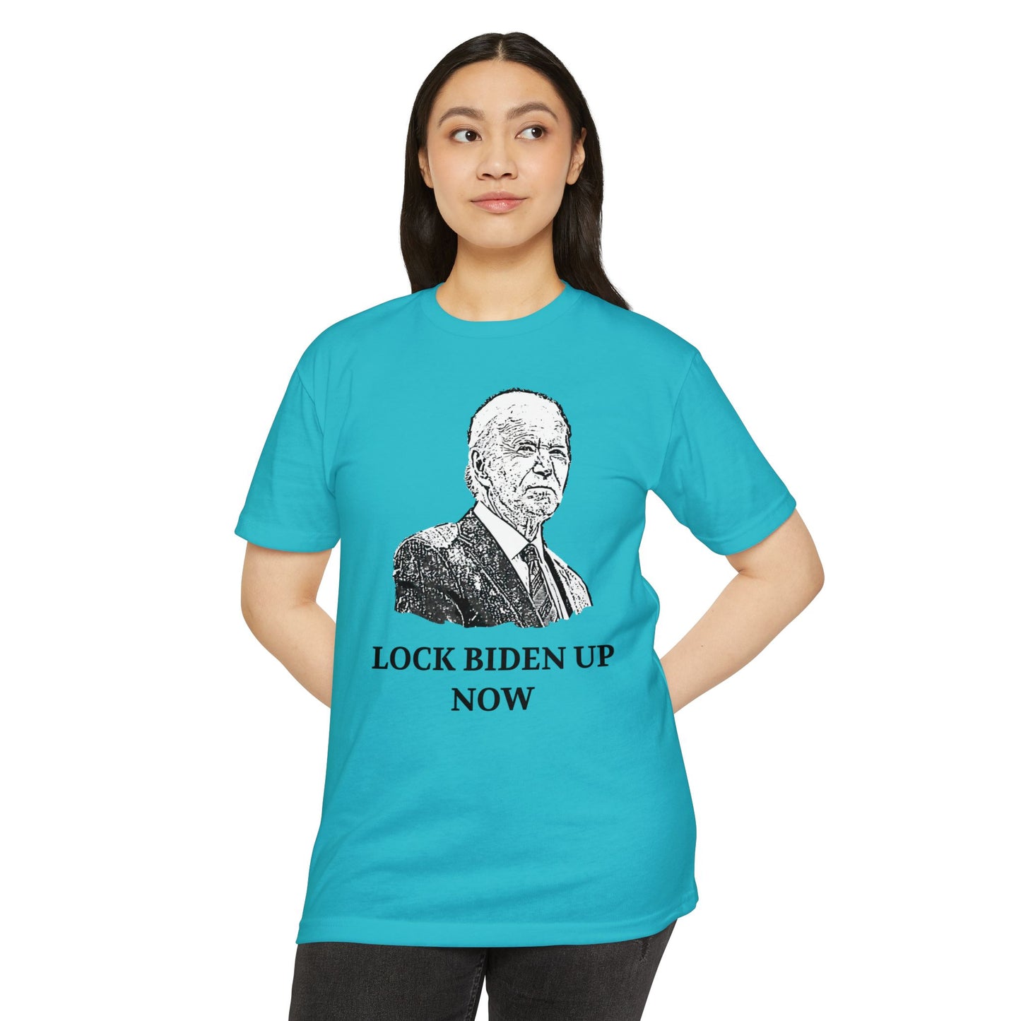 Lock Biden Up Now Patriotic T-Shirt