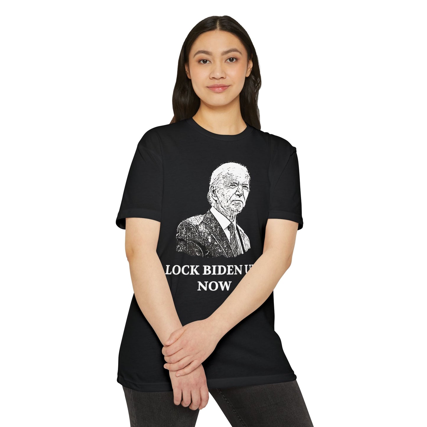 Lock Biden Up Now Patriotic T-Shirt