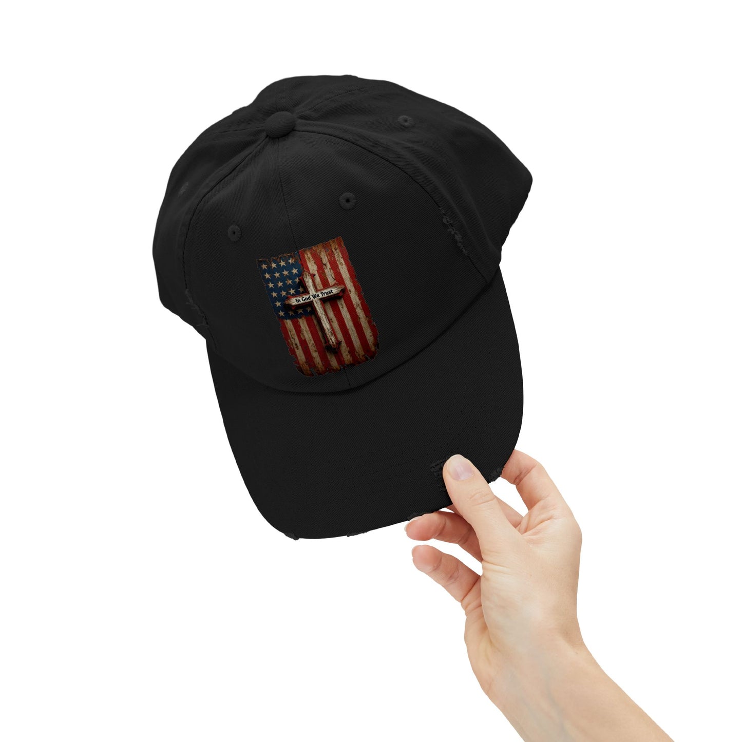 In God We Trust Patriotic Printed Hat