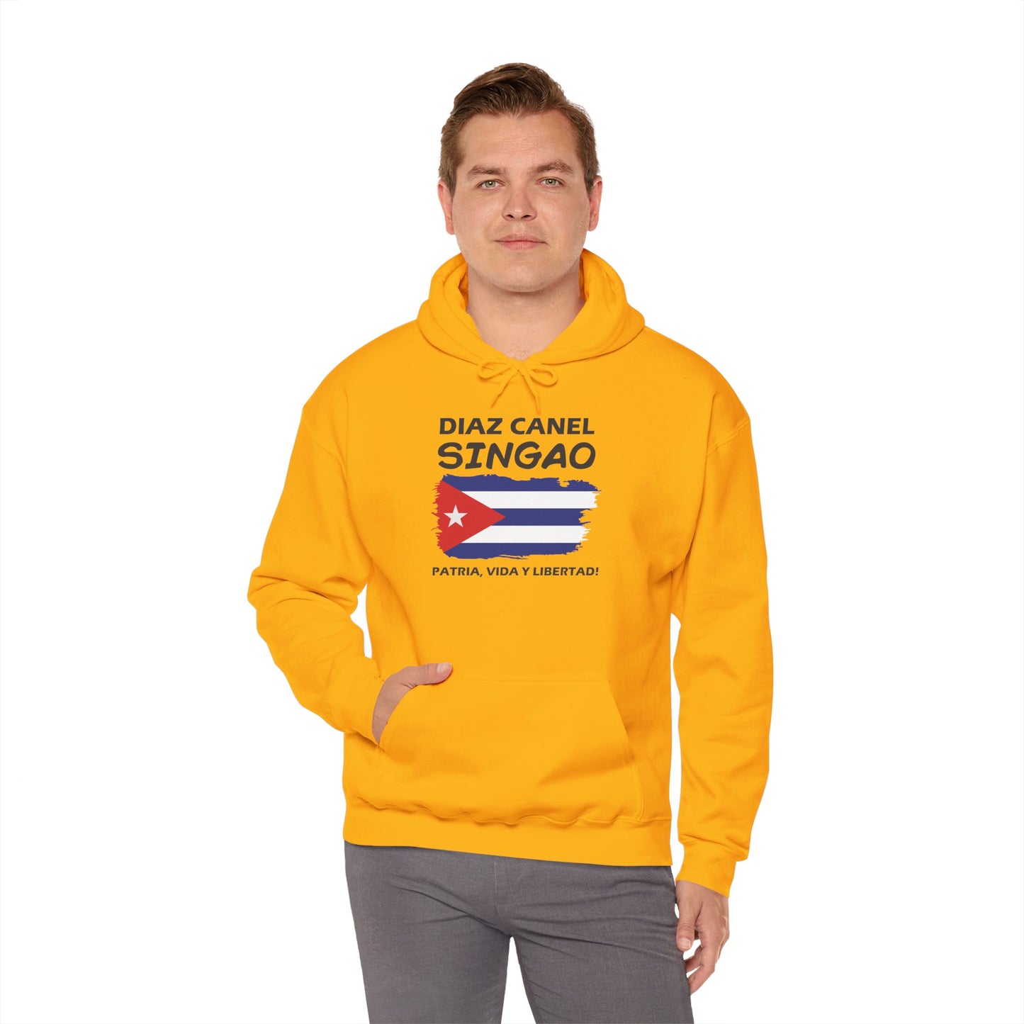 Díaz Canel Singao Patriótico Hoodie
