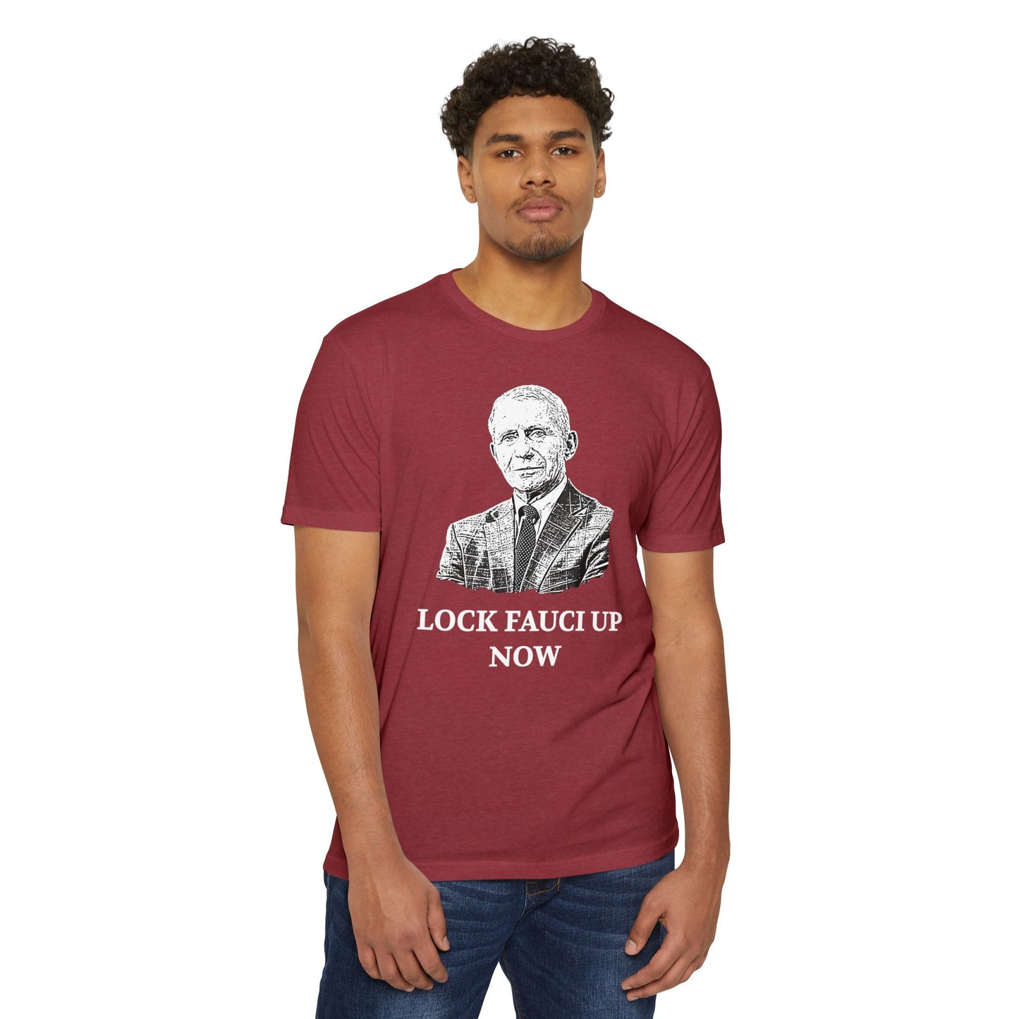 Lock Fauci Up Now Patriotic T-Shirt