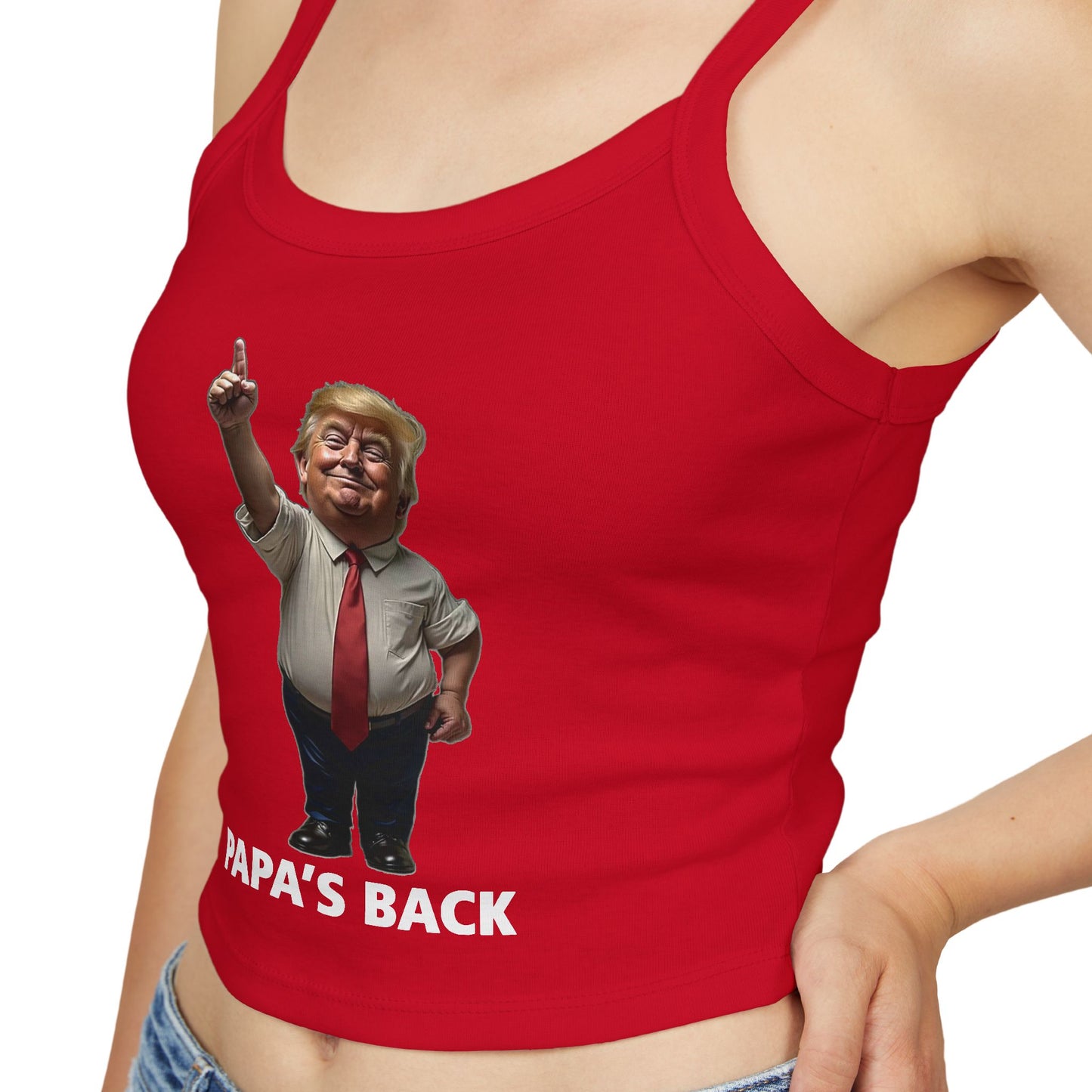 Papa's Back Patriotic Tank Top