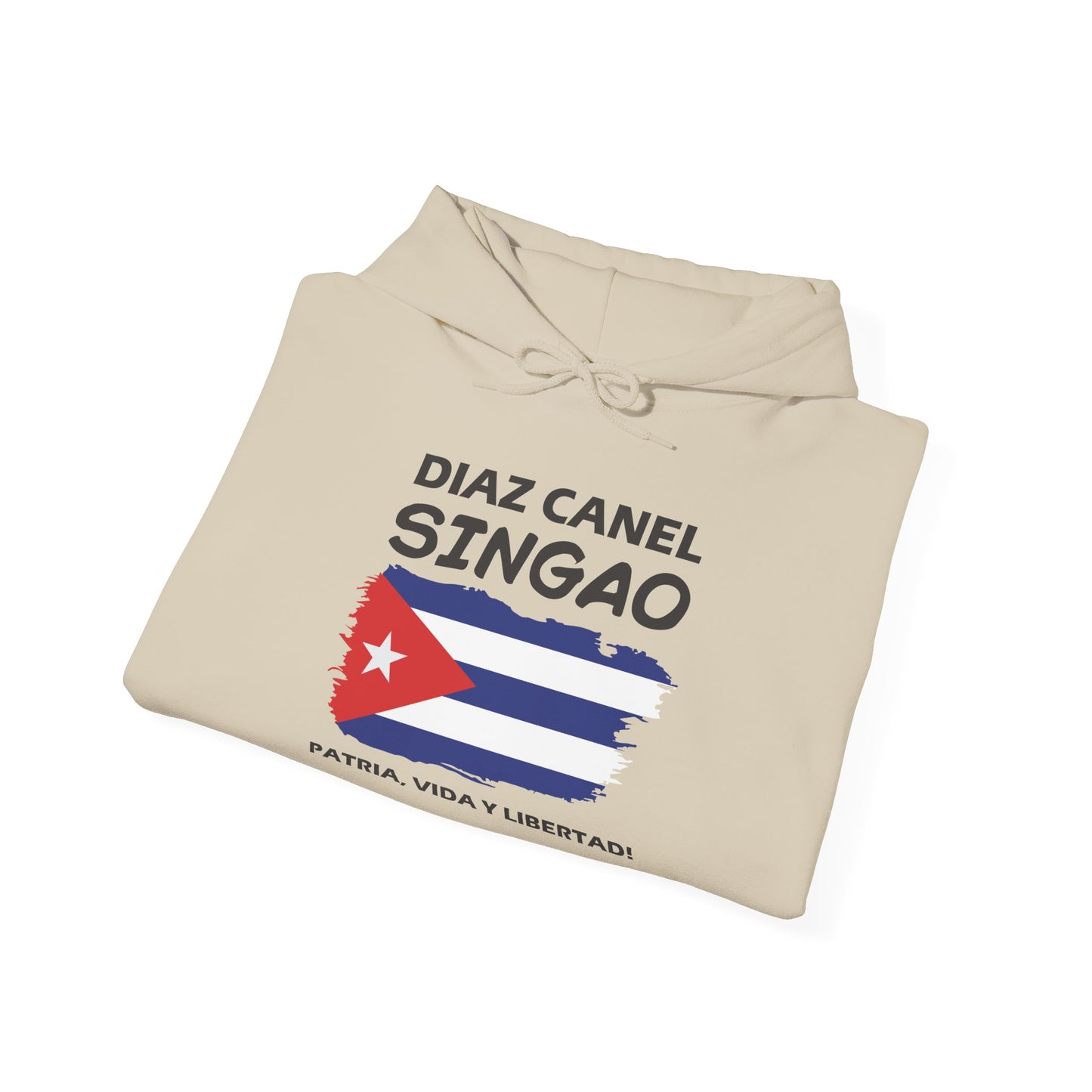 Díaz Canel Singao Patriótico Hoodie