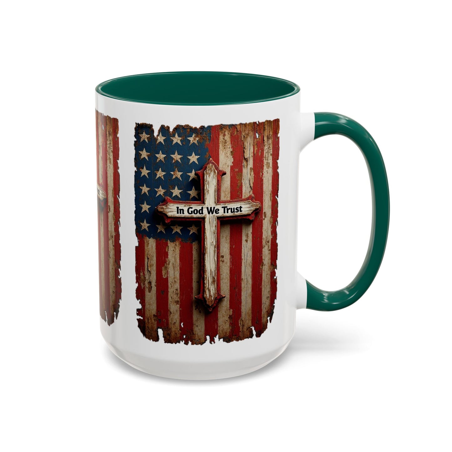 In God We Trust Patriotic Coffee Mug