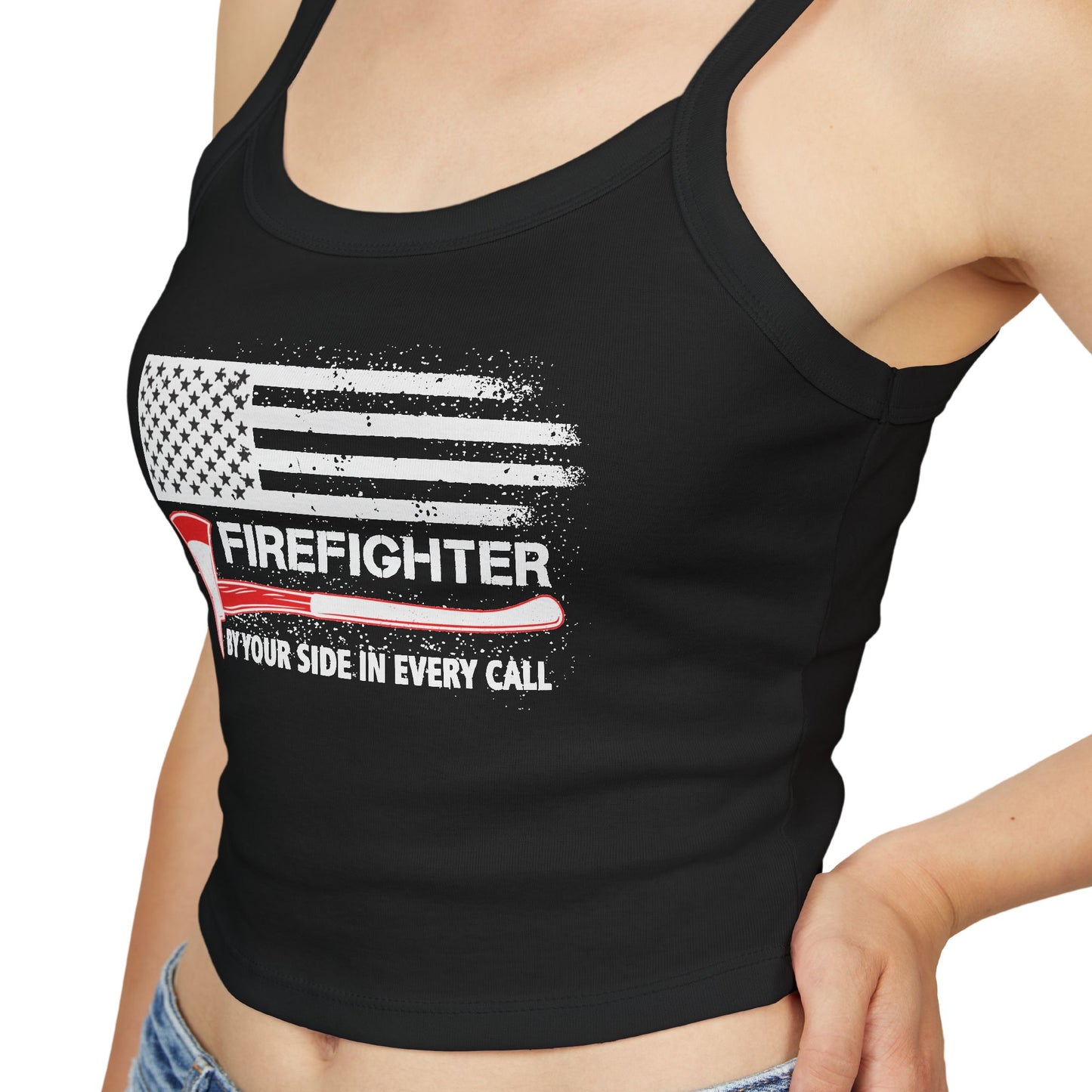 Firefighter Pride Tank Top – By Your Side in Every Call