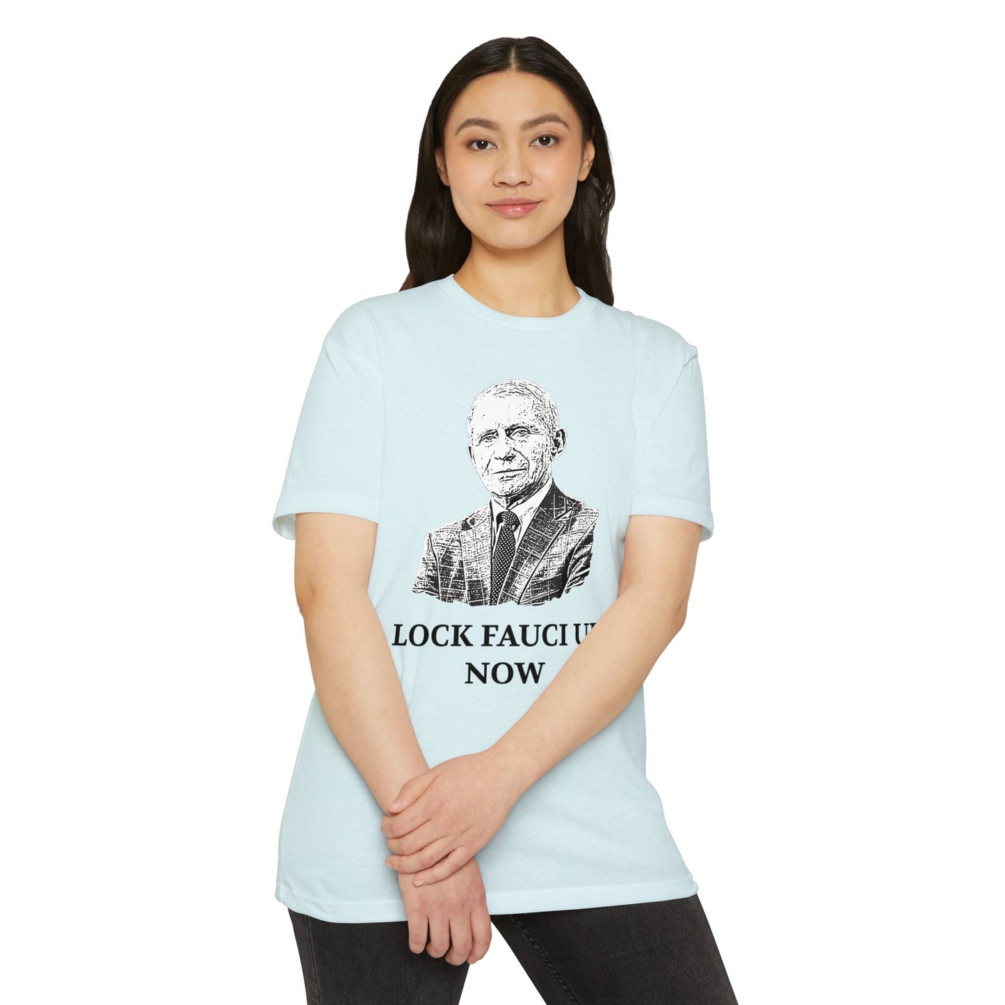 Lock Fauci Up Now Patriotic T-Shirt