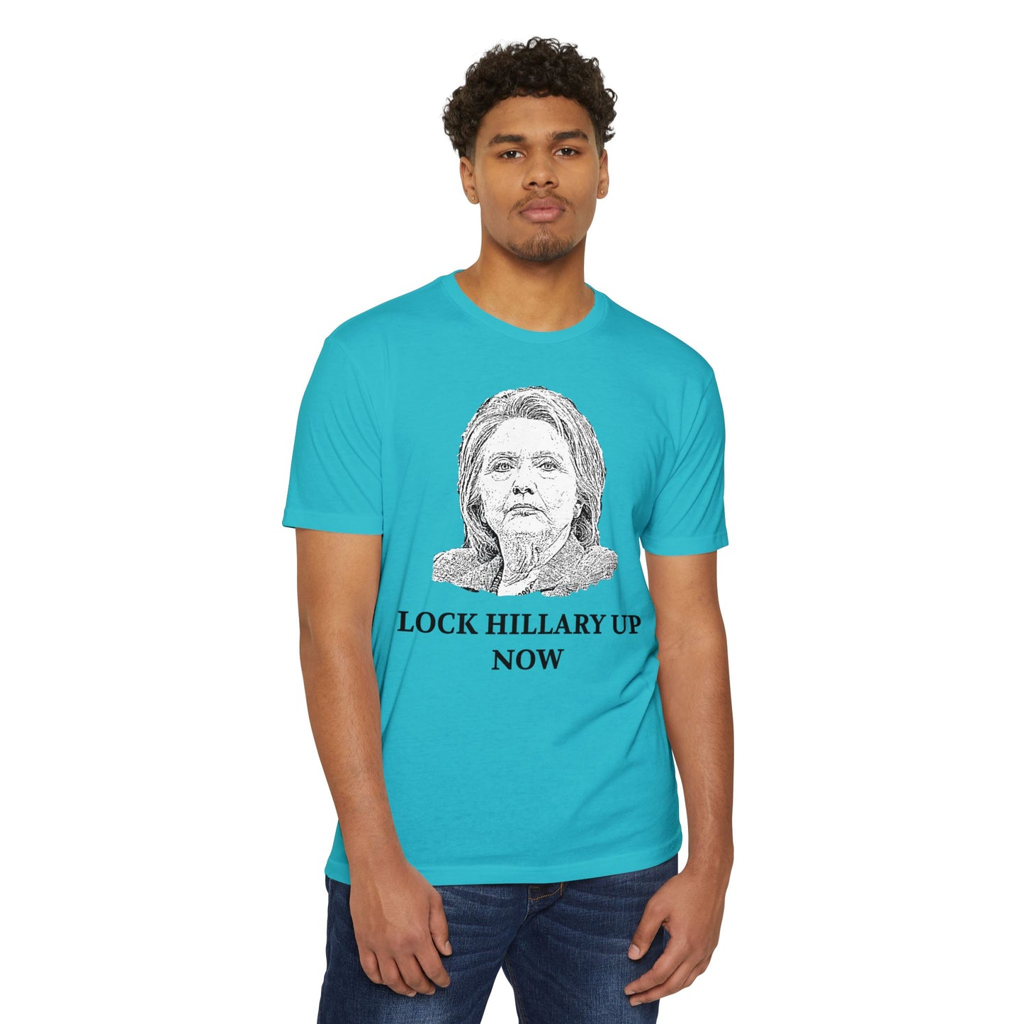 Lock Hillary Up Now Patriotic T-Shirt