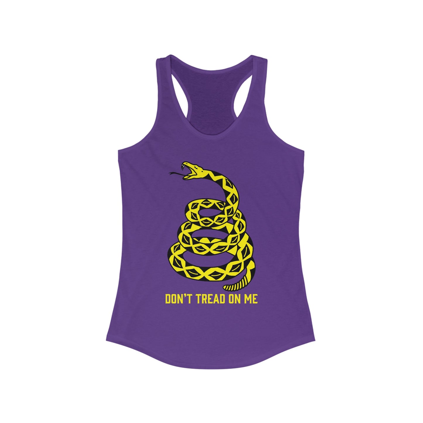 Don't Tread on Me Patriotic Racerback Tank