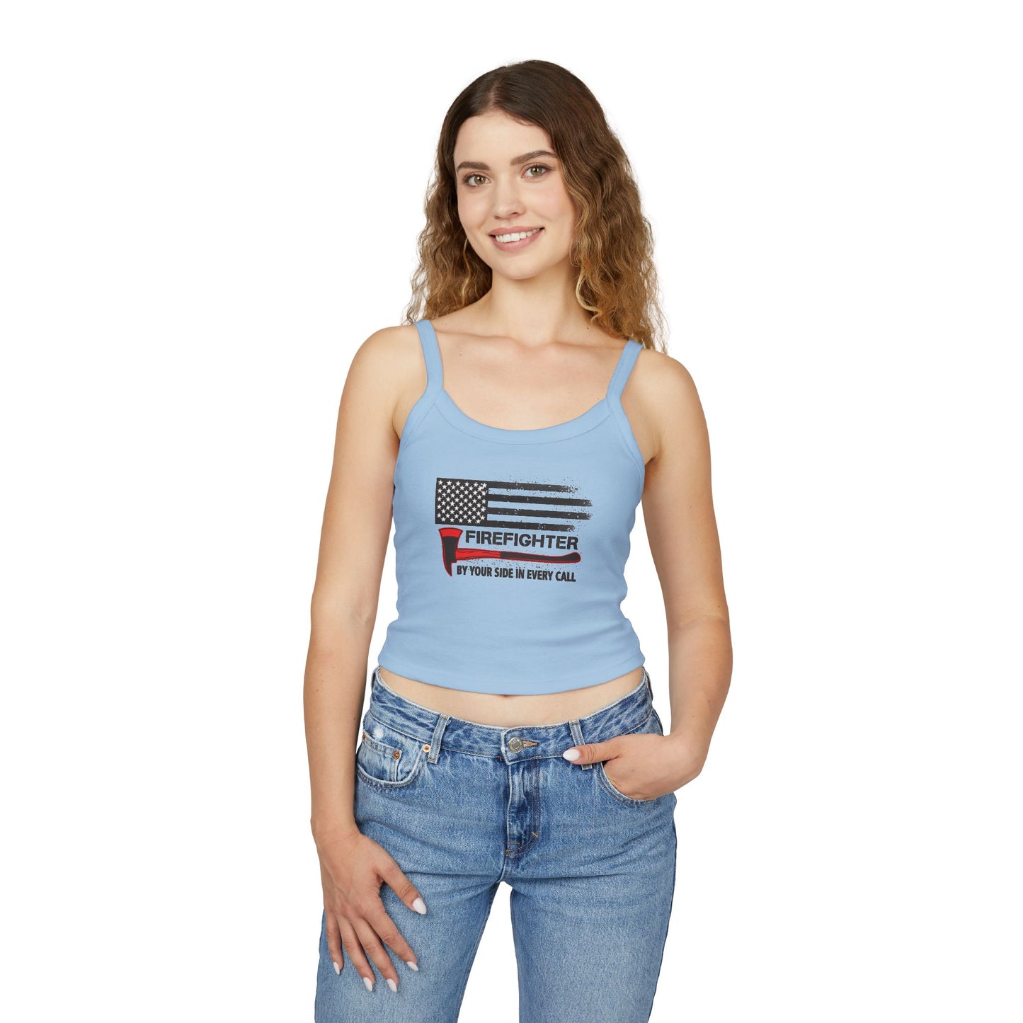 Firefighter Pride Tank Top – By Your Side in Every Call