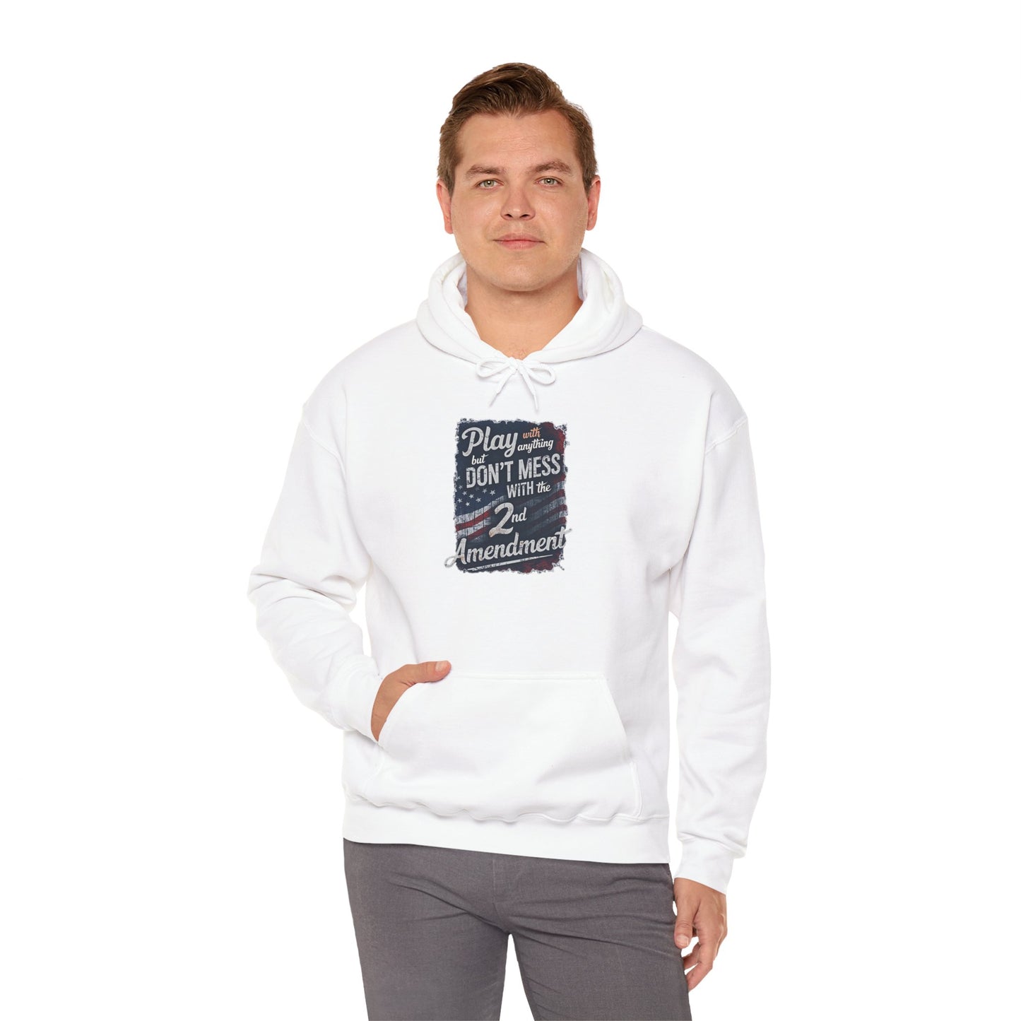 Don't Mess with the 2nd Amendment Patriotic Hoodie
