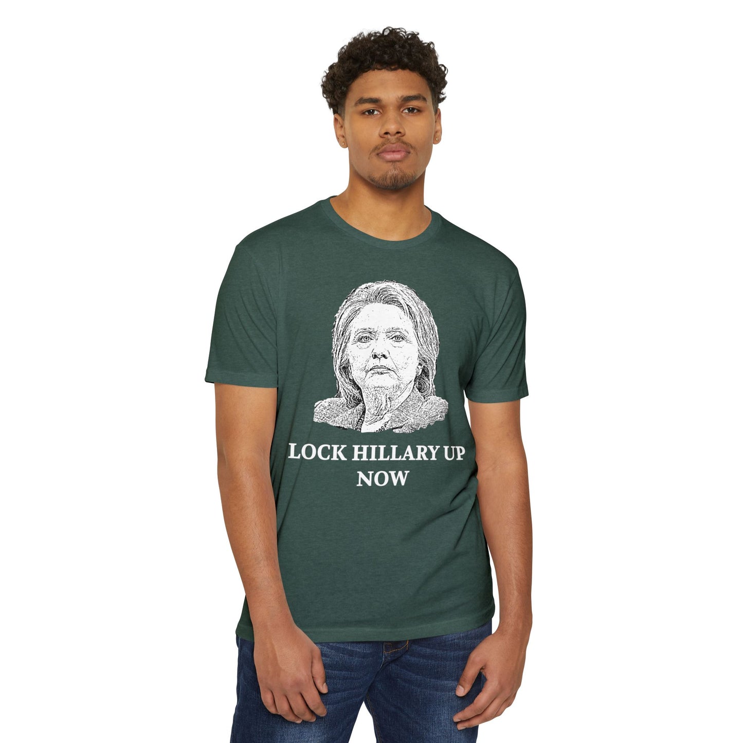 Lock Hillary Up Now Patriotic T-Shirt