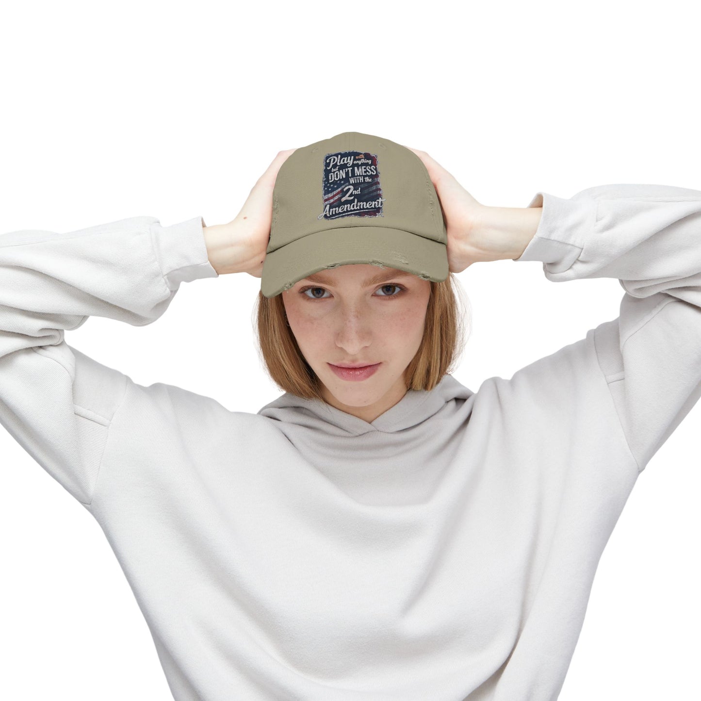 Don't Mess with the 2nd Amendment Patriotic Printed Hat