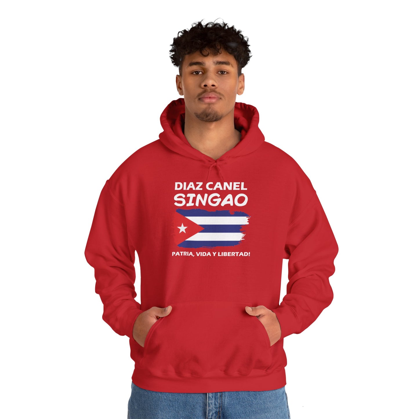 Díaz Canel Singao Patriótico Hoodie