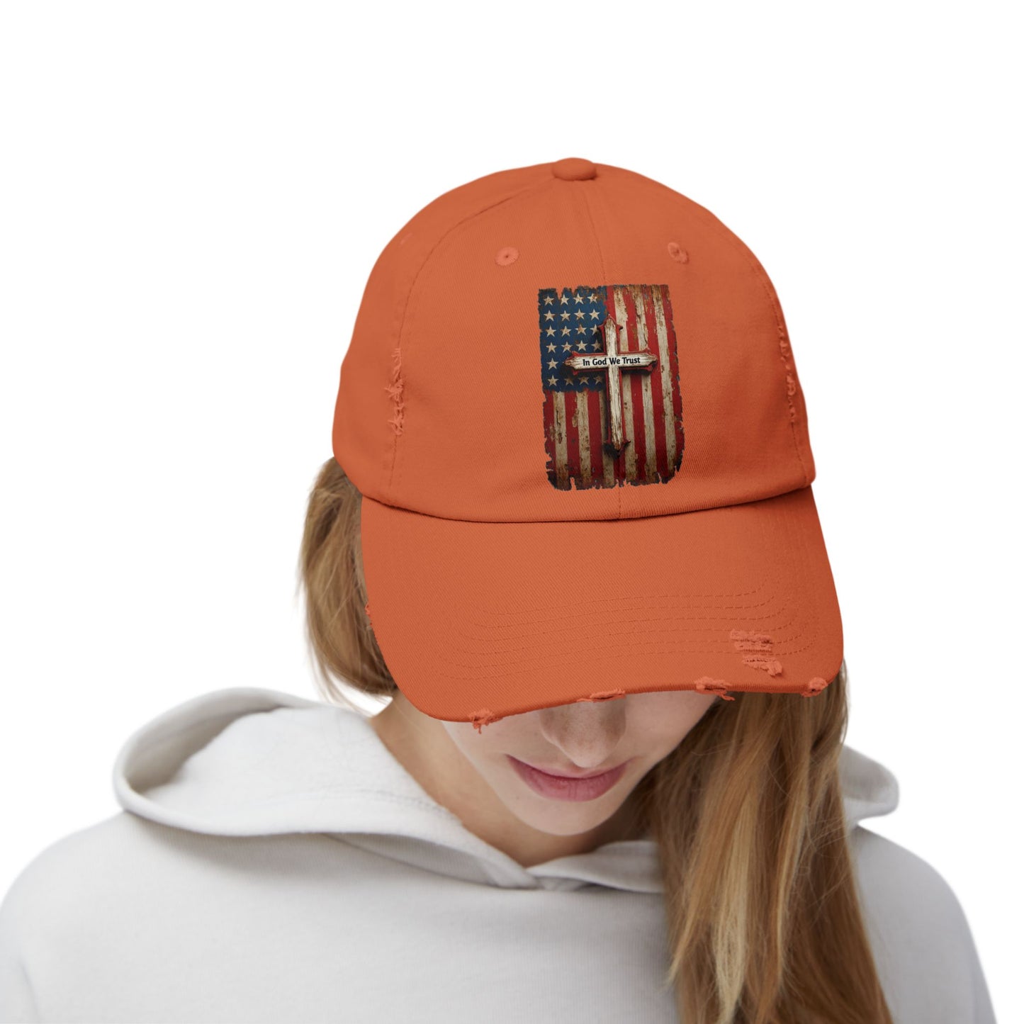 In God We Trust Patriotic Printed Hat