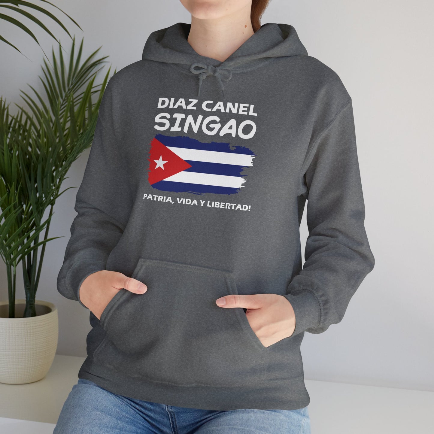Díaz Canel Singao Patriótico Hoodie