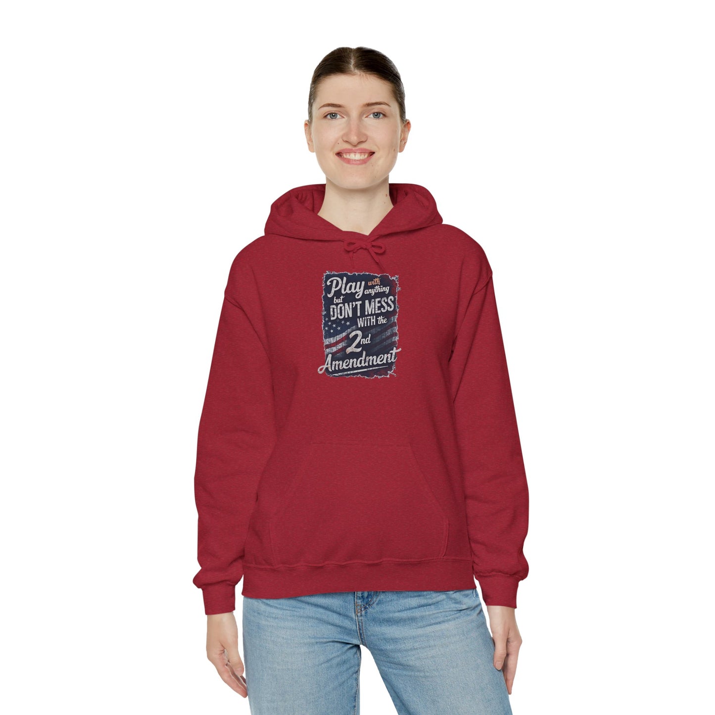 Don't Mess with the 2nd Amendment Patriotic Hoodie