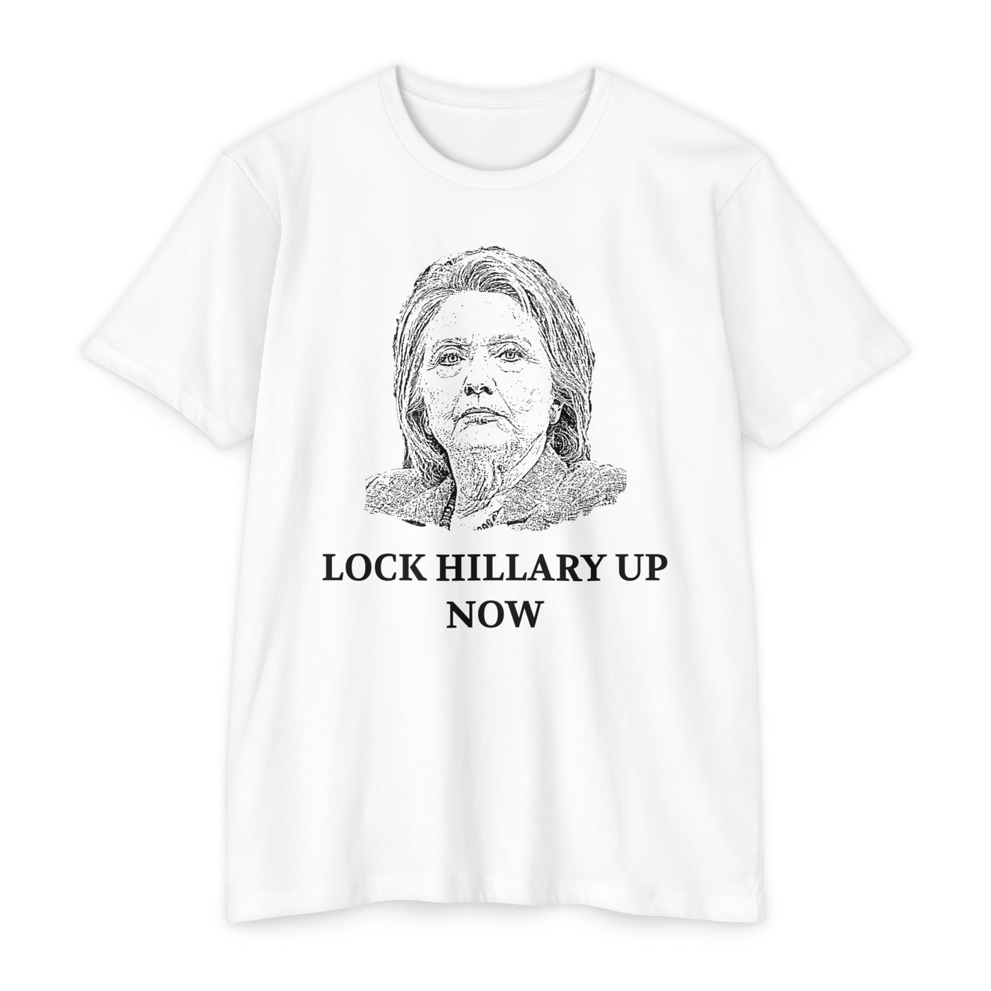 Lock Hillary Up Now Patriotic T-Shirt