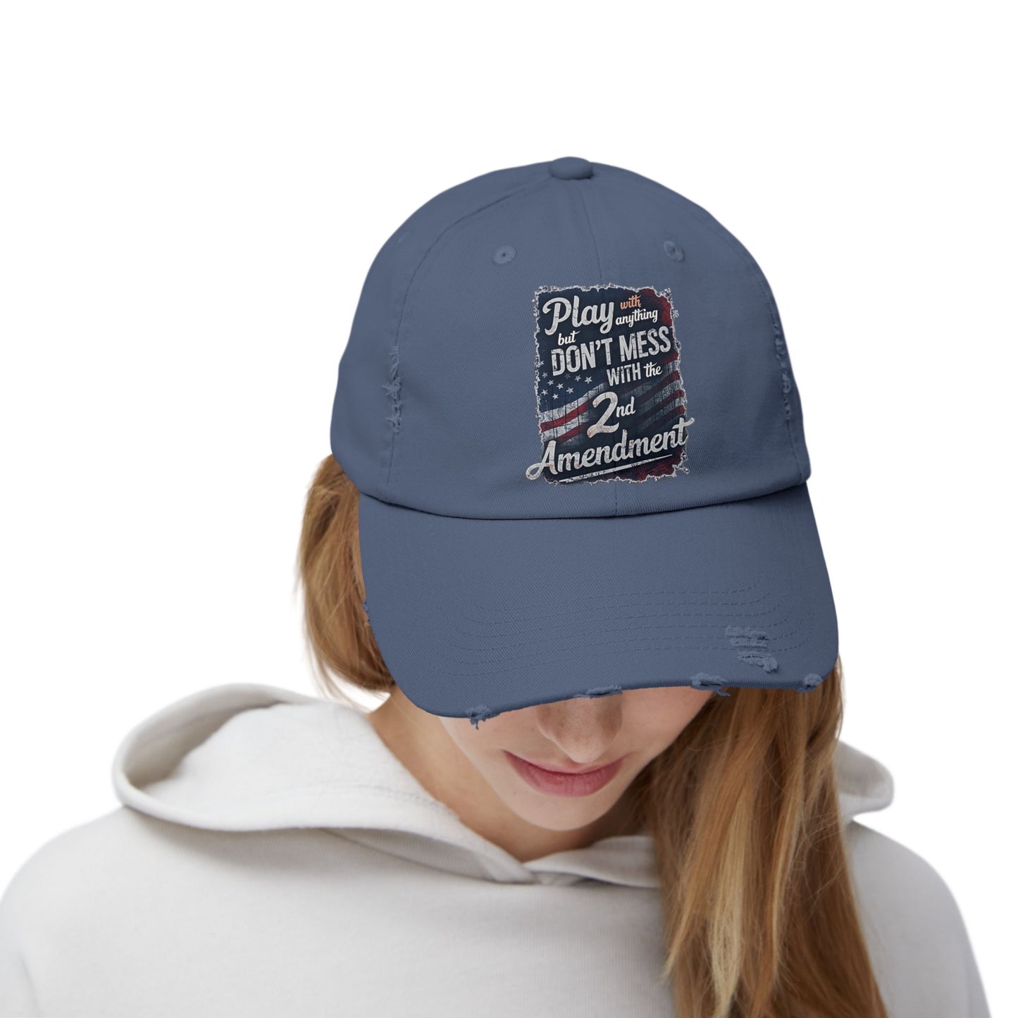 Don't Mess with the 2nd Amendment Patriotic Printed Hat