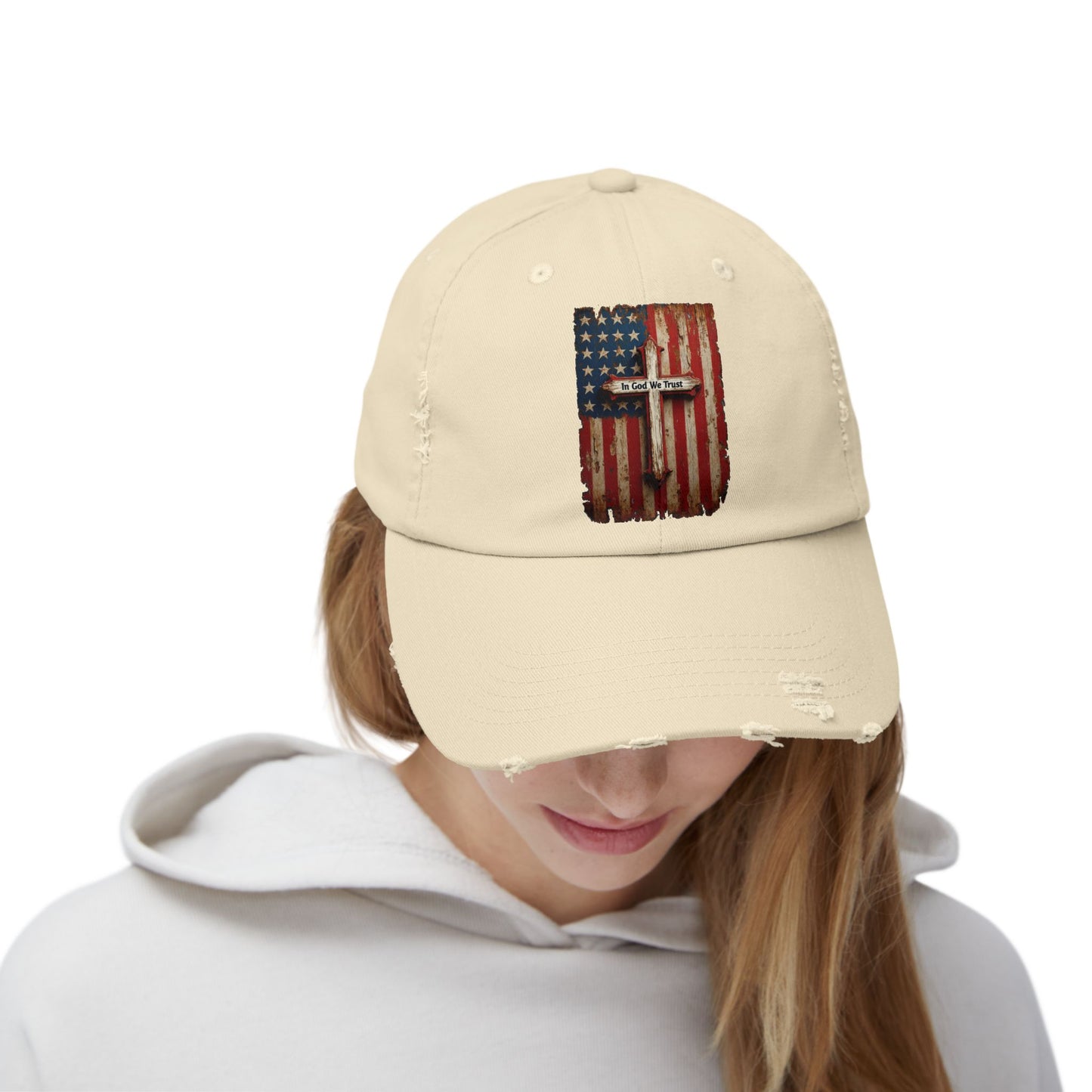 In God We Trust Patriotic Printed Hat