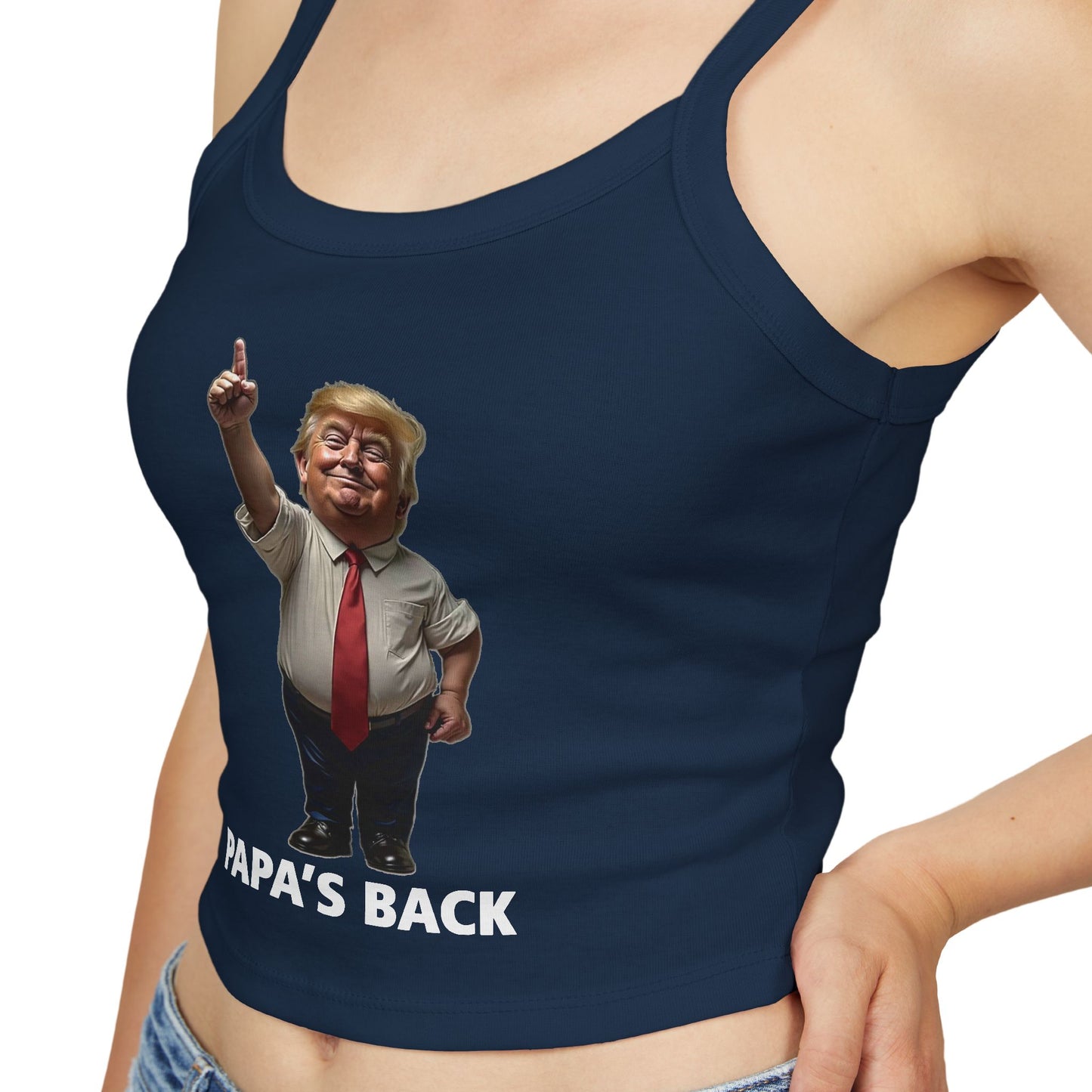 Papa's Back Patriotic Tank Top