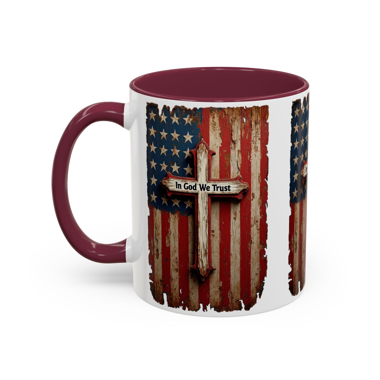 In God We Trust Patriotic Coffee Mug