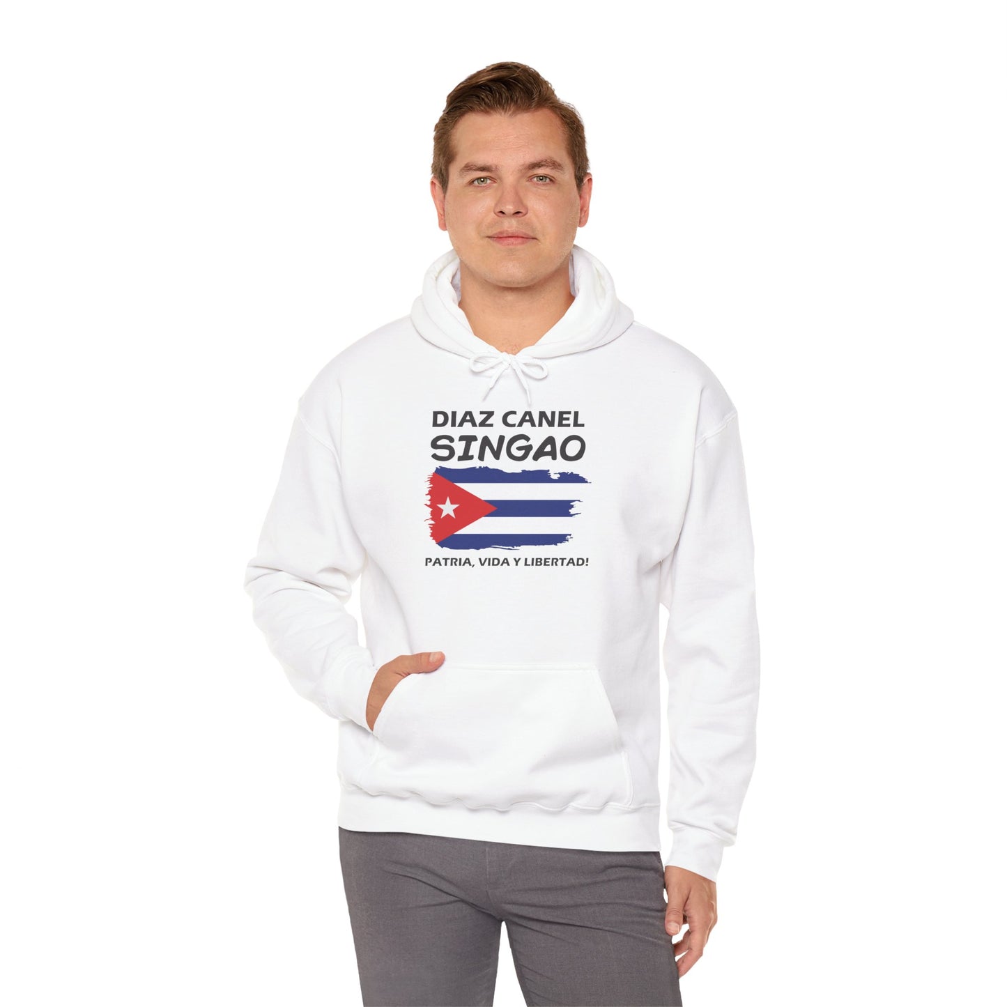 Díaz Canel Singao Patriótico Hoodie