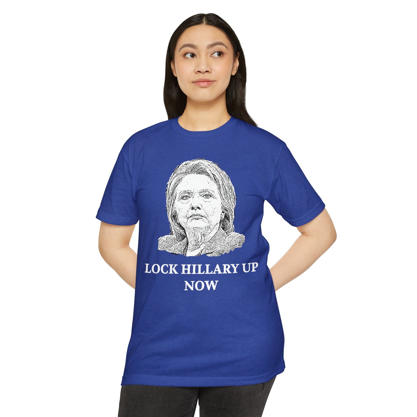 Lock Hillary Up Now Patriotic T-Shirt