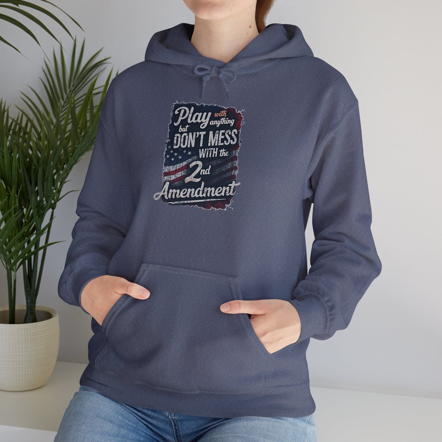 Don't Mess with the 2nd Amendment Patriotic Hoodie