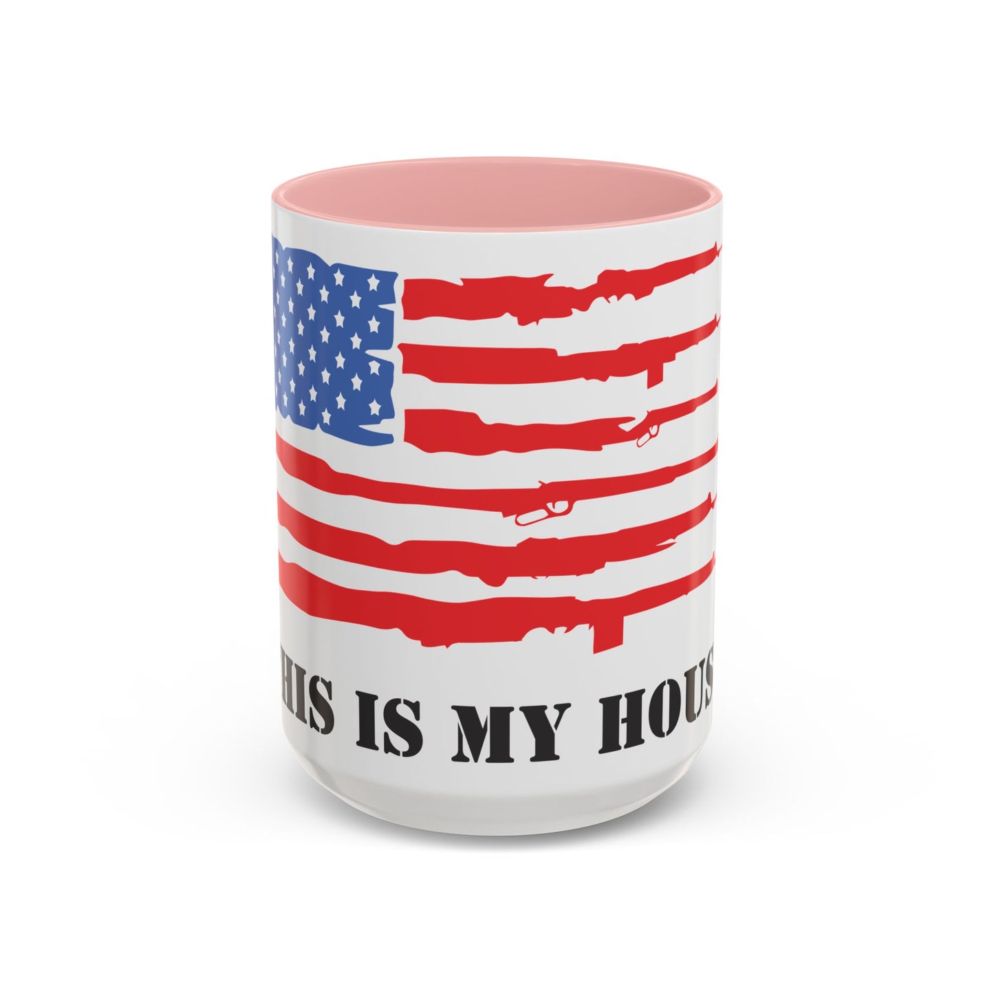 This Is My House Patriotic Coffee Mug