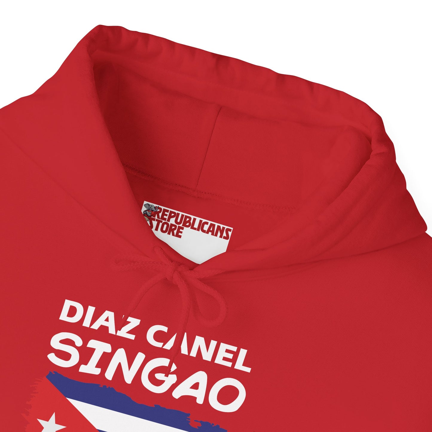 Díaz Canel Singao Patriótico Hoodie