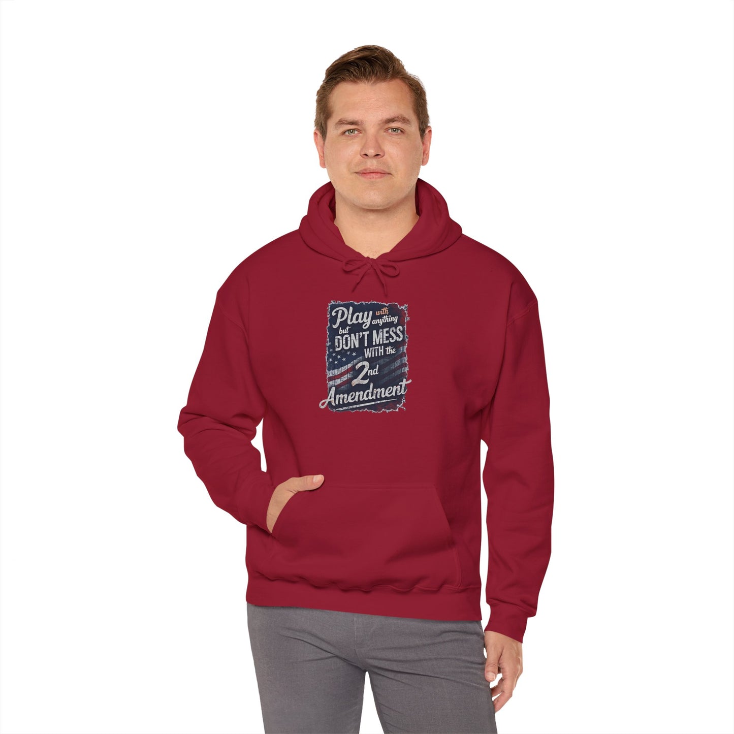 Don't Mess with the 2nd Amendment Patriotic Hoodie