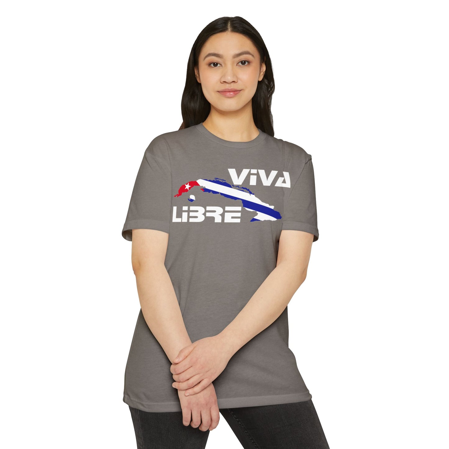 Viva Cuba Libre Patriótica Camiseta
