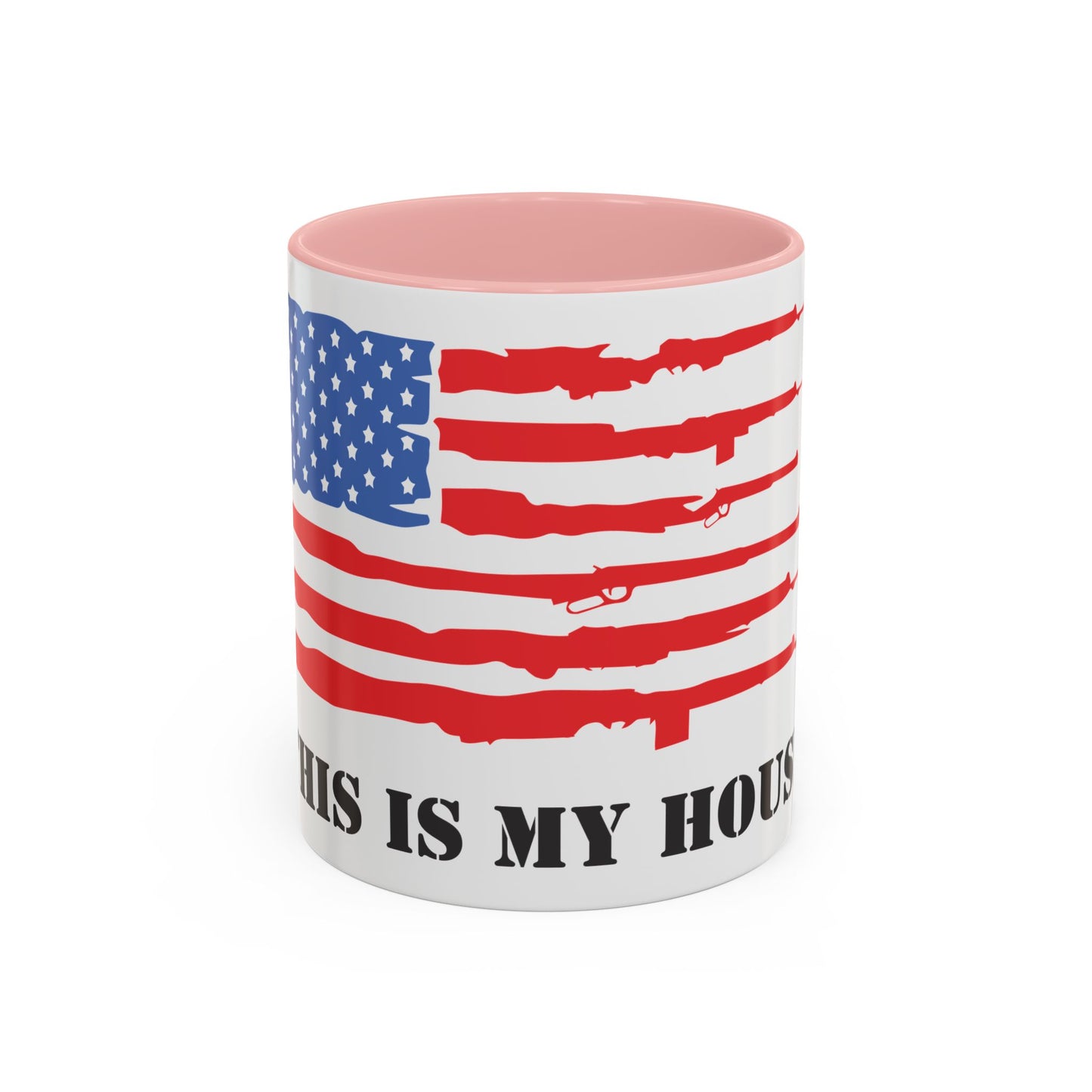 This Is My House Patriotic Coffee Mug