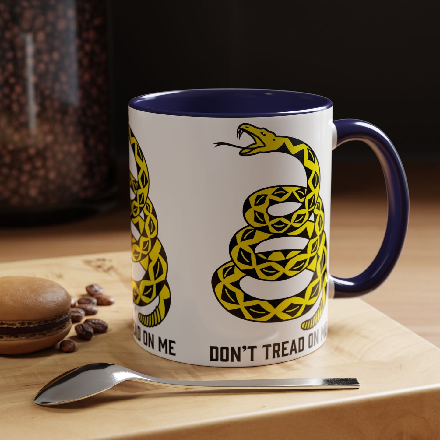 Don't Tread on Me Patriotic Coffee Mug