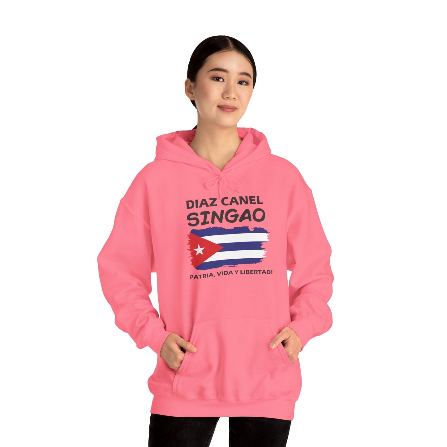 Díaz Canel Singao Patriótico Hoodie