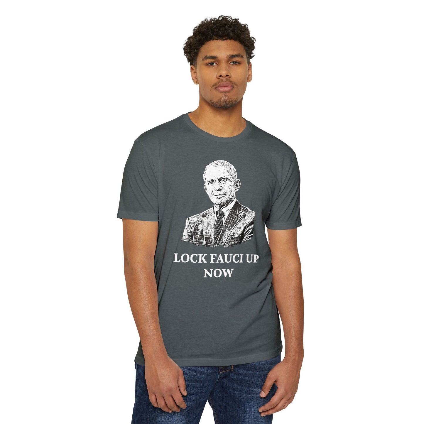 Lock Fauci Up Now Patriotic T-Shirt