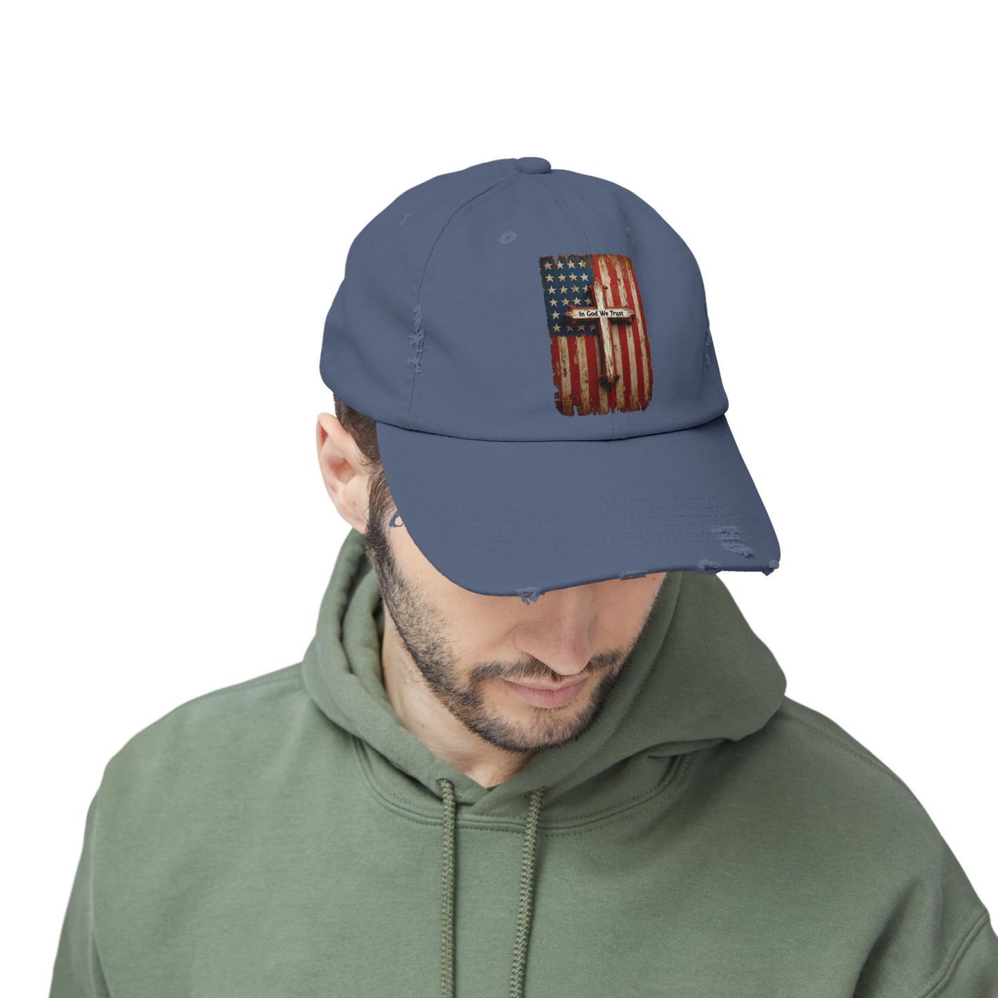 In God We Trust Patriotic Printed Hat