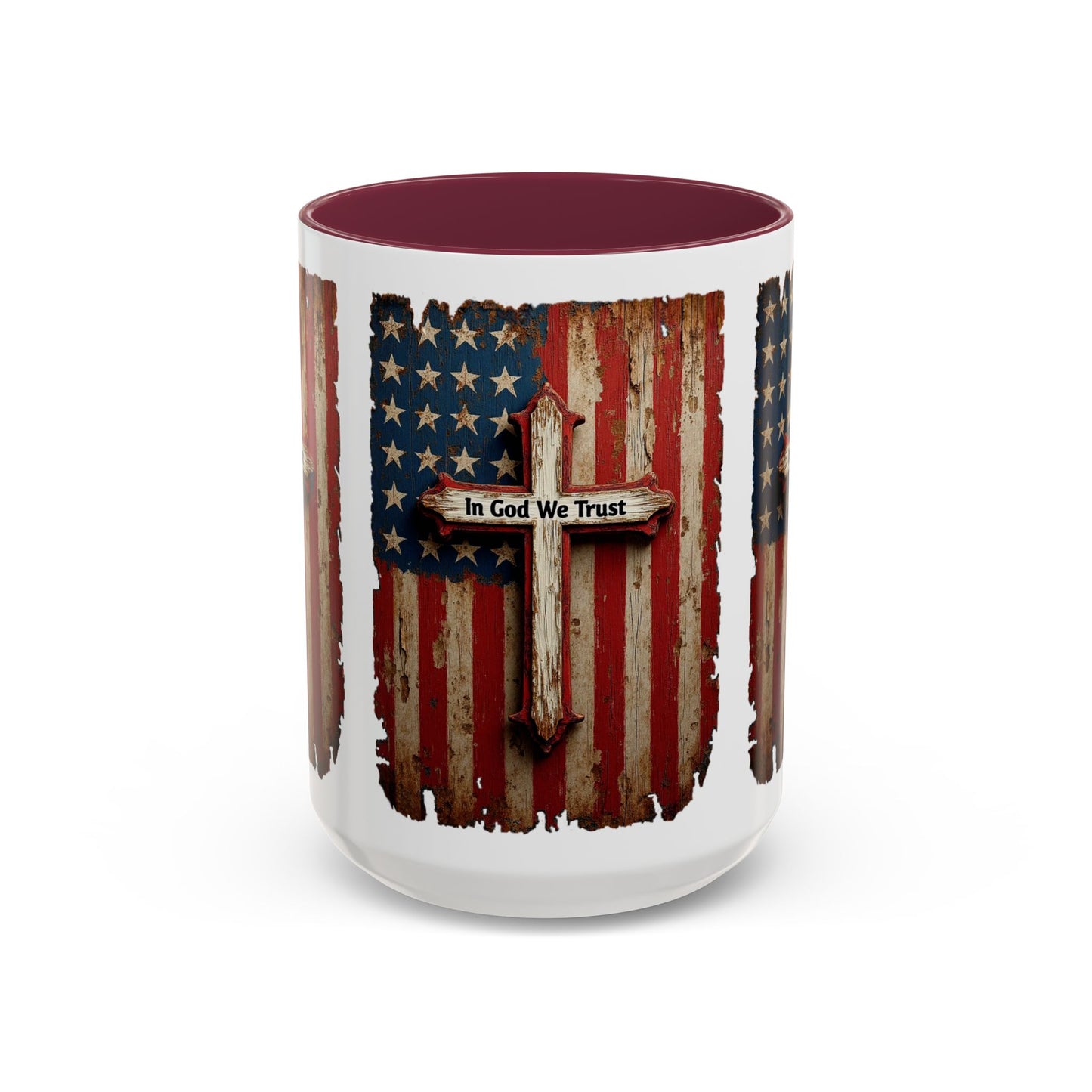 In God We Trust Patriotic Coffee Mug