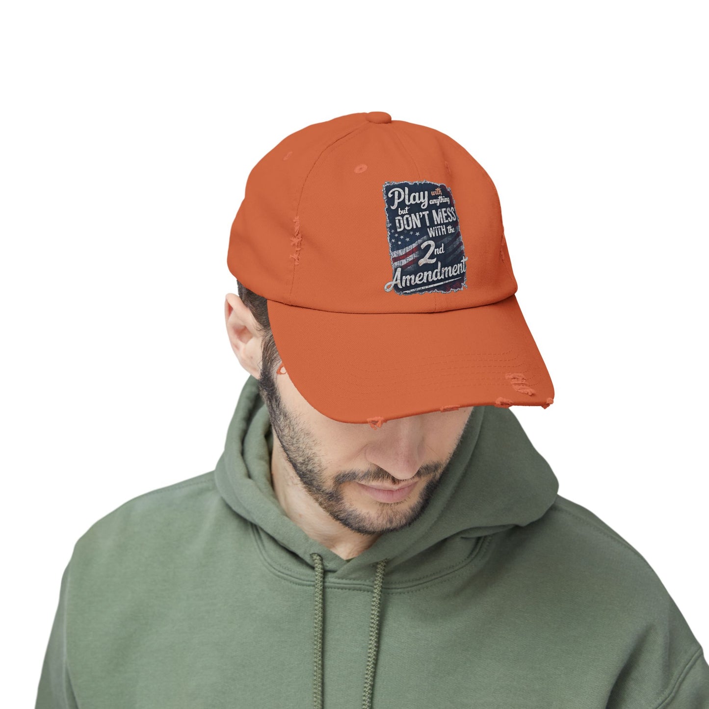 Don't Mess with the 2nd Amendment Patriotic Printed Hat