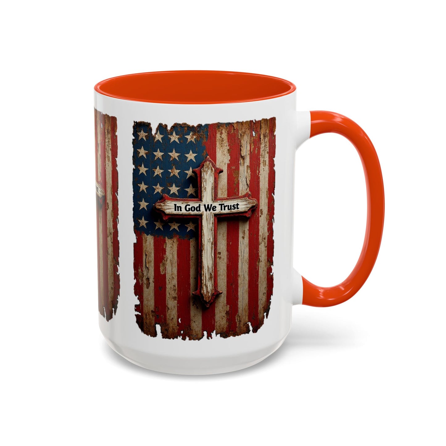 In God We Trust Patriotic Coffee Mug