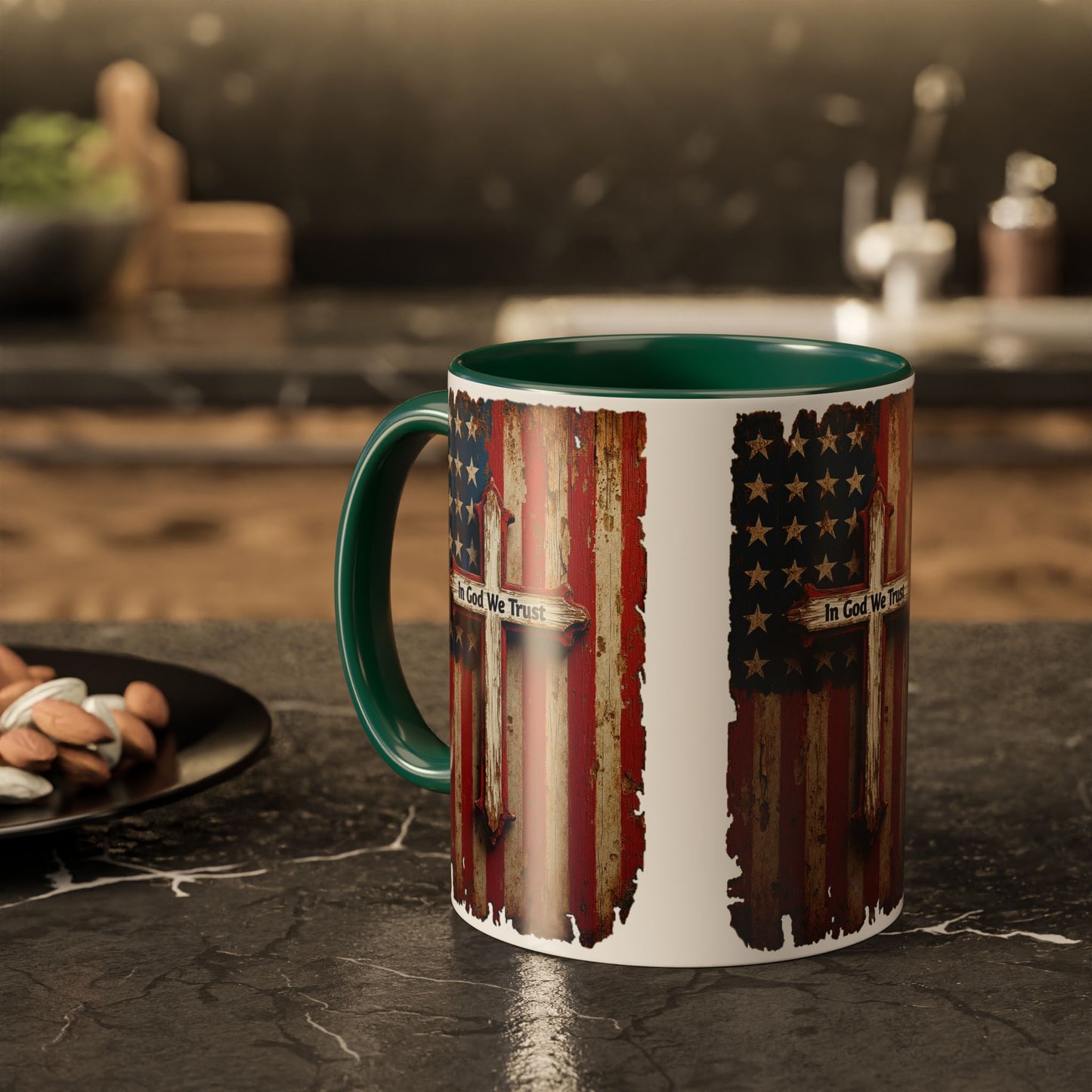 In God We Trust Patriotic Coffee Mug