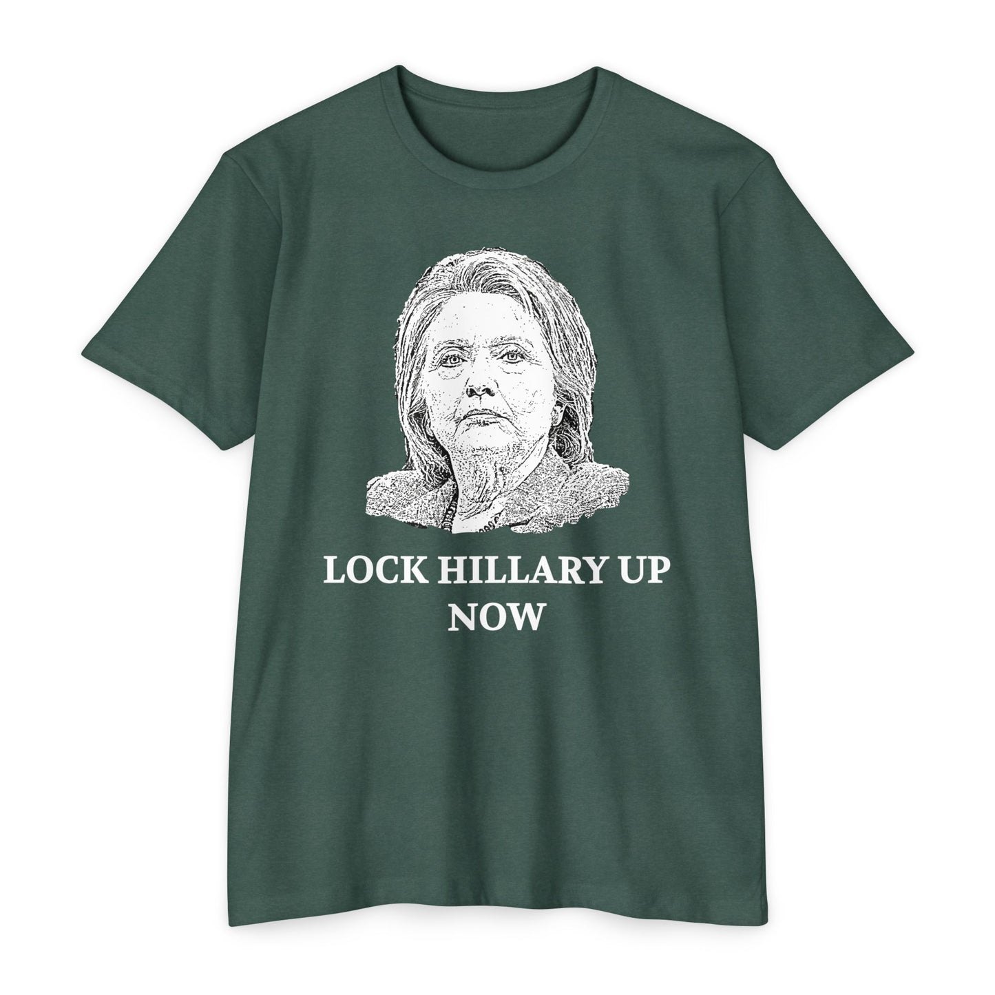 Lock Hillary Up Now Patriotic T-Shirt