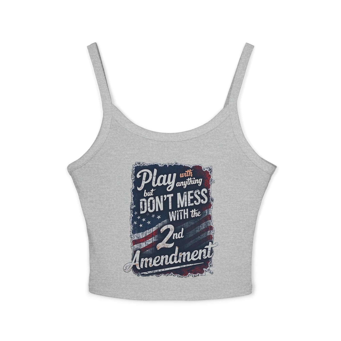 Don't Mess with the 2nd Amendment Patriotic Tank Top
