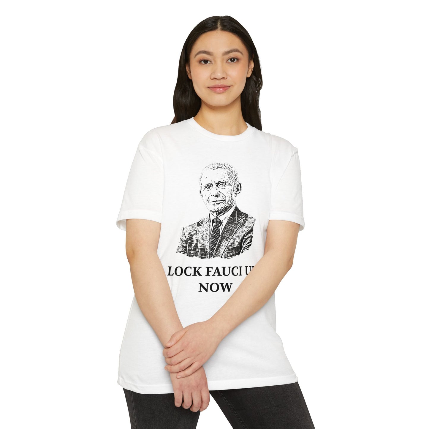 Lock Fauci Up Now Patriotic T-Shirt