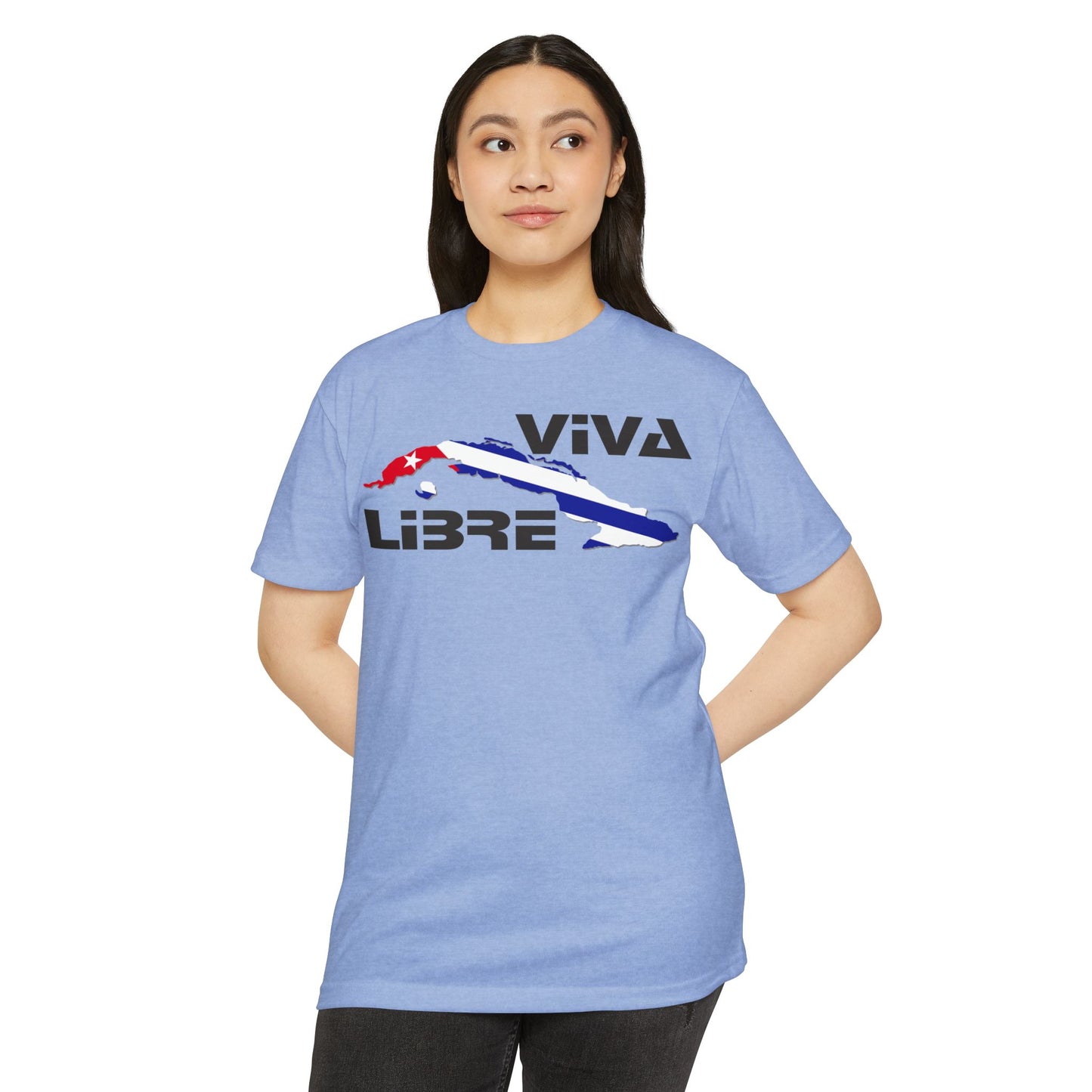 Viva Cuba Libre Patriótica Camiseta