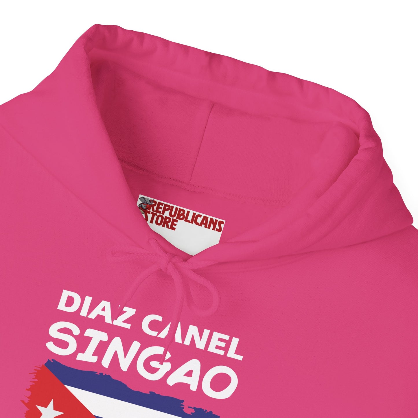 Díaz Canel Singao Patriótico Hoodie